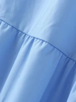 Solid Sleeveless V-neck Plus Size Ruffle Long Dress -Zanzea Shop 02214f7b a740 466f 8f8f 4b2ee651135c