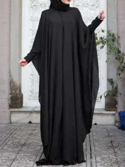 Plus Size Muslim Double Layer Two-piece Chiffon Maxi Dress -Zanzea Shop 08212fba 9230 46f9 b8ad 7719dade4d8b