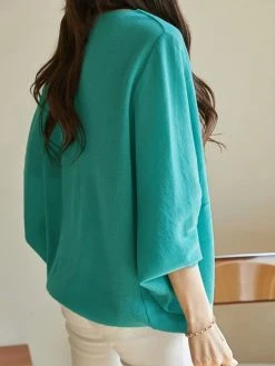Solid Dolman Sleeve Loose Crew Neck T-shirt -Zanzea Shop 0e0e6d07 0605 44a0 8b48 c95cd52ecc8d