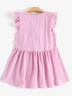 Women Solid V-Neck Ruffle Sleeveless Casual Tank Top -Zanzea Shop 10a34189 c72a 4614 9017 1fbac5d41f13