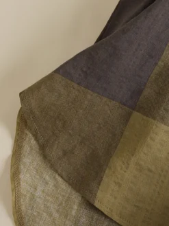 Check Pattern High-low Hem Long Sleeve Dress -Zanzea Shop 10efcee5 2b49 4bf3 a689 df34ba767927