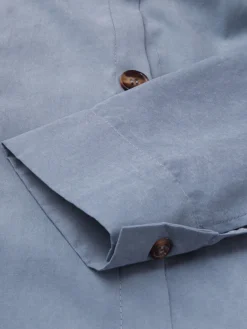 Solid Color Button Curved Hem Casual Muslim Dress For Women -Zanzea Shop 1181964b 28b0 4749 a90b c0b8bc2dfb93