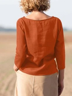 Solid Long Sleeve Casual Crew Neck Blouse For Women 21 Solid Long Sleeve Casual Crew Neck Blouse For Women -Zanzea Shop 1bead9ad d357 4219 babb c7ac55127133