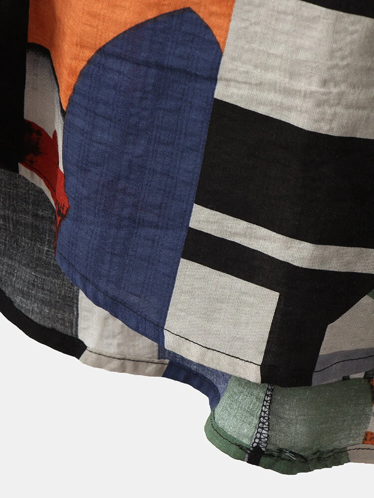 Plaid Loose Stand Collar Long Sleeve Casual Print Dress For Women 8 Plaid Loose Stand Collar Long Sleeve Casual Print Dress For Women - Image 8