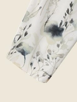 Women Watercolor Floral Plant Print Spaghetti Strap Jumpsuit -Zanzea Shop 239734f7 186d 49cc 9127 05900b8ee514