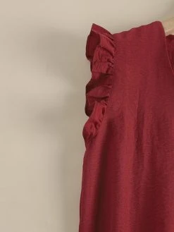 Women Solid V-Neck Button Front Ruffle Sleeveless Blouse 14 Women Solid V-Neck Button Front Ruffle Sleeveless Blouse -Zanzea Shop 26c7fbc9 6b96 4ea8 a551 ce9b1a340209