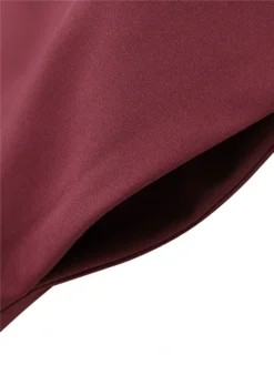 Solid Color O-neck Long Sleeve Plus Size Casual Dress With Pocket -Zanzea Shop 319190fa 956b 4062 b06c aafebd561967