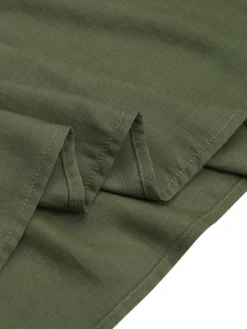 Solid Color Pleated Bell Sleeve V-neck Plus Size Button Dress For Women -Zanzea Shop 340155a1 8435 45e9 9b8f e56100b4ba2b