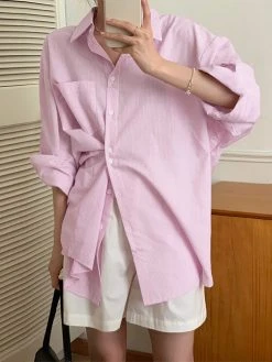 Stripe Long Sleeve Pocket Button Front Lapel Loose Shirt 14 Stripe Long Sleeve Pocket Button Front Lapel Loose Shirt -Zanzea Shop 38772748 de31 434d ae3f 5174da2ab14f