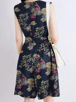 Random Flower Print Pocket Sleeveless Belt Wide Leg Romper 16 Random Flower Print Pocket Sleeveless Belt Wide Leg Romper -Zanzea Shop 40deec67 37c0 4008 9589 4ad8a5dd132a