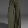 Casual Solid Color Pockets Plus Size Pants For Women