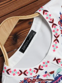 Floral Print V-neck Long Sleeve Plus Size Casual Blouse -Zanzea Shop 4320d6b7 c770 436d 942e fe2871bc26fc