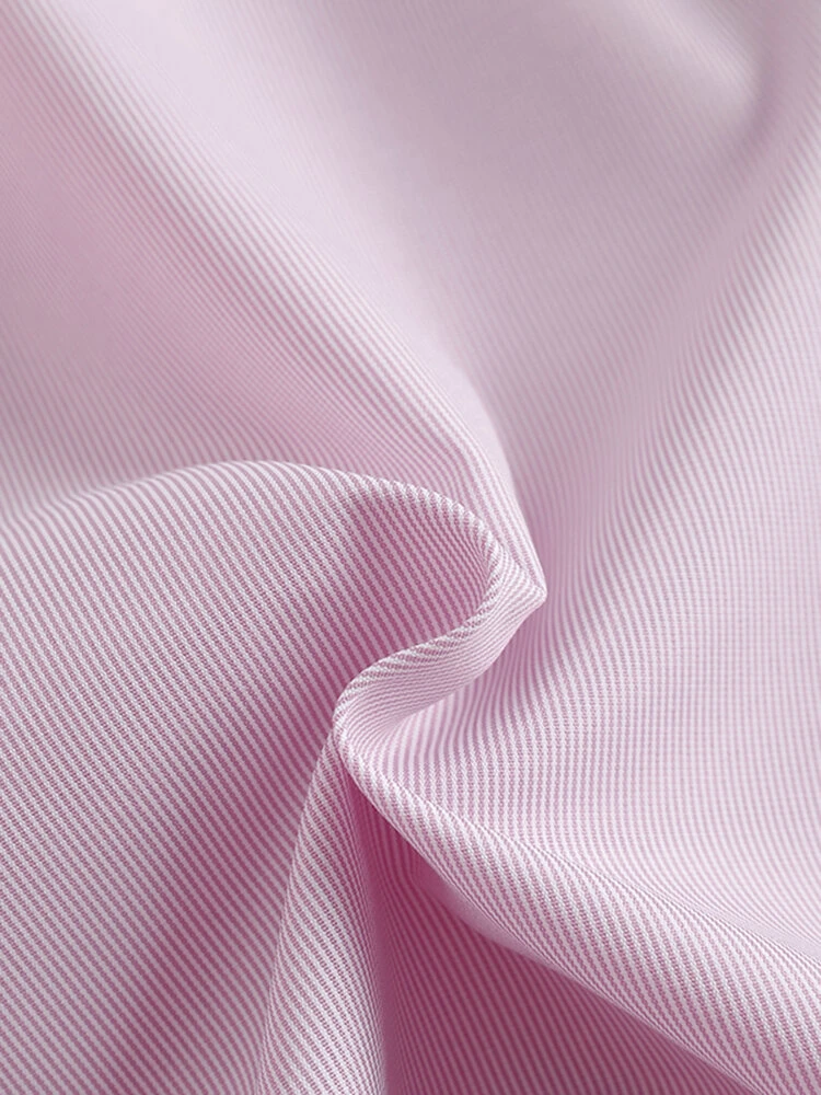 Stripe Print Ruffle Trim Button Front Long Sleeve Blouse 9 Stripe Print Ruffle Trim Button Front Long Sleeve Blouse - Image 9