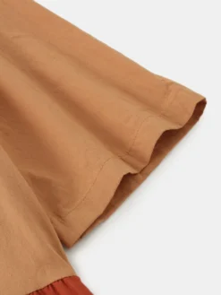 Solid Patchwork Short Sleeve Plus Size Casual Dress -Zanzea Shop 4d058733 abd9 4922 acf0 e2a4f7f2195c