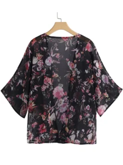 Floral Print Casual 3/4 Sleeve Plus Size Kimono 7 Floral Print Casual 3/4 Sleeve Plus Size Kimono -Zanzea Shop 52a7851e 2997 4df0 b9fd e99370a119fc