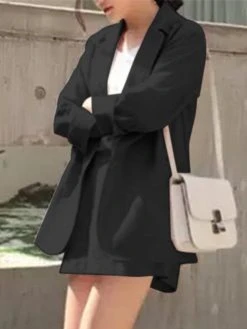 Solid Long Sleeve Lapel Blazer A-line Skirt Two Pieces Suit 16 Solid Long Sleeve Lapel Blazer A-line Skirt Two Pieces Suit -Zanzea Shop 549dd186 bb40 4576 bd6e ef4a224620f7