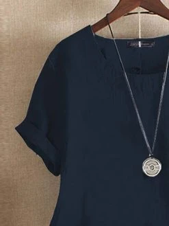 Women Ethnic Paisley Print Patchwork Cotton Short Sleeve Blouse -Zanzea Shop 56fcc33f 914d 44ac b39e 641773107914