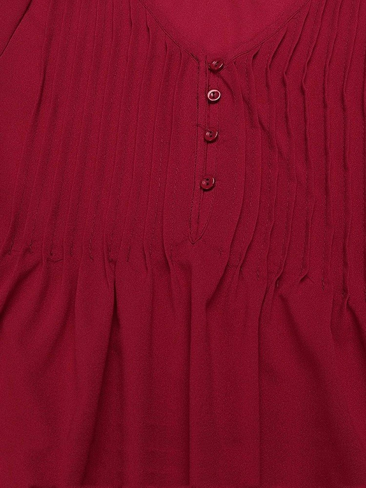 Sexy V Neck Lace Crochet 3/4 Sleeve Slim Blouse For Women 8 Sexy V Neck Lace Crochet 3/4 Sleeve Slim Blouse For Women - Image 8