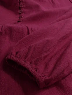 Casual Solid Color Button V-neck Plus Size Dress With Pockets -Zanzea Shop 5b4c7fdb 2b34 4928 924d e187e619d147