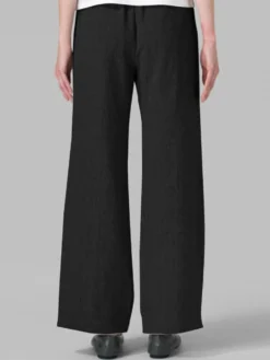 Solid Color Elastic Waist Drawstring Plus Size Casual Pants -Zanzea Shop 5b76b976 8ff4 40f5 b3bf 00d84c900785