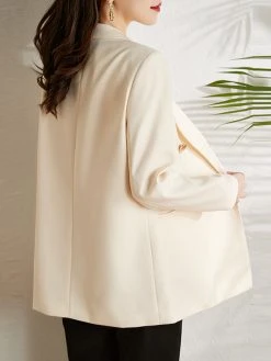 Solid Lapel Pocket Long Sleeve Button Casual Blazer 12 Solid Lapel Pocket Long Sleeve Button Casual Blazer -Zanzea Shop 5f39c9e2 f933 4449 a44e e2b8e8df2045