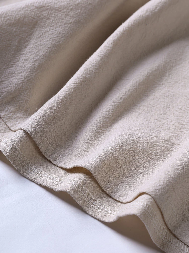 Casual Women Mori Pocket O-Neck 3/4 Sleeve Loose Blouse 12 Casual Women Mori Pocket O-Neck 3/4 Sleeve Loose Blouse - Image 12