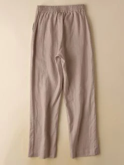 Solid Drawstring Waist Pocket Straight Leg Casual Pants 9 Solid Drawstring Waist Pocket Straight Leg Casual Pants -Zanzea Shop 615884a9 05c5 4b40 a587 65e6817da778