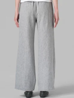 Solid Color Elastic Waist Drawstring Plus Size Casual Pants -Zanzea Shop 61e48229 4bb1 4f16 86d1 0b5cd8bd1761