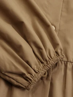 Casual O-neck Puff Sleeve Plus Size Pleated Shirt For Women -Zanzea Shop 6652afcf aefd 4a08 a123 038142683aba