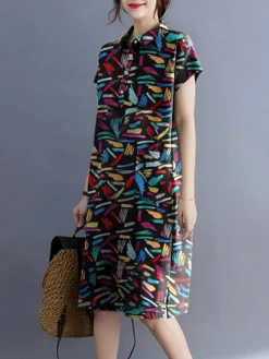 Cottagecore Letter Plaid Print Pocket Button Cotton Lapel Midi Dress -Zanzea Shop 6ba919d4 18c3 4254 8446 a021ce4c245a