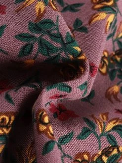 Women Ditsy Floral Print Stand Collar Half Button Cotton Blouse -Zanzea Shop 6bb348ea 3751 4ed1 90d7 c6131942613a