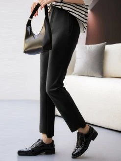 Women Solid Pocket High-low Hem Tailored Pants 11 Women Solid Pocket High-low Hem Tailored Pants -Zanzea Shop 73e3af23 cee1 4eed b8f4 919875a1840d