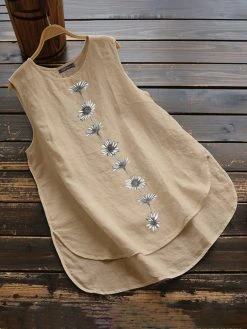 Women Floral Print Sleeveless Crew Neck Tank Top 10 Women Floral Print Sleeveless Crew Neck Tank Top -Zanzea Shop 77ba38ba b5f4 4f4e a1bb 1cdf7a296297