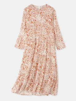 Vintage Print Pocket Long Sleeve O-neck Maxi Dress For Women -Zanzea Shop 7de5ccf0 a691 42c0 aeb2 7c67e65883ed