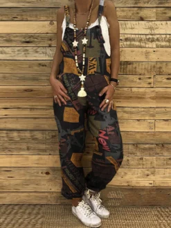 Print Strap Sleeveless Plus Size Jumpsuit With Pockets 13 Print Strap Sleeveless Plus Size Jumpsuit With Pockets -Zanzea Shop 8444eec6 6522 4bd4 8f02 9d201b828633