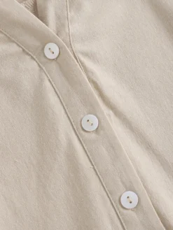 Solid Short Sleeve Button Front Half Placket Dress -Zanzea Shop 8baf9a8c 45e6 46b0 b2eb 9cacdf183b6c