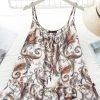 Paisley Print Spaghetti Strap Cami For Women