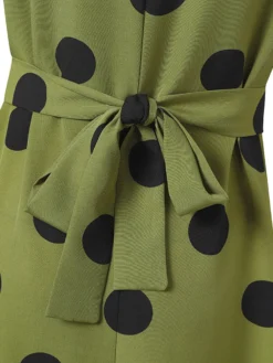 Women Polka Dot Tiered Tie Back Sleeveless Maxi Dress -Zanzea Shop 93cd8544 4a62 4e16 936d faf38c2c5ac3