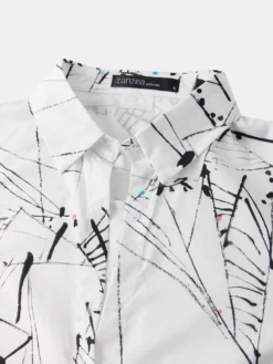 Splash Ink Print Long Sleeve Irregular Plus Size Long Shirt 10 Splash Ink Print Long Sleeve Irregular Plus Size Long Shirt -Zanzea Shop 9423926d 9a4a 4371 a880 f08048b936e3