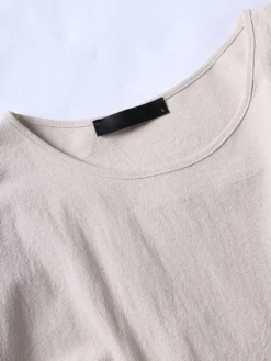 Casual Women Mori Pocket O-Neck 3/4 Sleeve Loose Blouse 21 Casual Women Mori Pocket O-Neck 3/4 Sleeve Loose Blouse -Zanzea Shop 9637fb84 48ae 456c 8820 bbeda1776df2