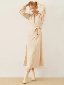 Solid Long Sleeve Button Lapel Shirt Dress With Belt 12 Solid Long Sleeve Button Lapel Shirt Dress With Belt -Zanzea Shop 9aecc656 7a87 4787 9843 403cd735c127