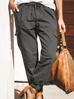 Fashion Solid Color Pocket Cargo Pants For Women 13 Fashion Solid Color Pocket Cargo Pants For Women -Zanzea Shop 9c979b2d 5512 43e1 8a88 79e702e9ebd1
