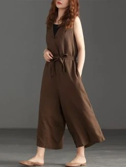 Women V-neck Belted Flare Overalls Jumpsuits -Zanzea Shop 9e1a5f7e 4517 4cd0 965e 66732216939d