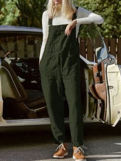 Waist Drawstring Pockets Straps Jumpsuit 10 Waist Drawstring Pockets Straps Jumpsuit -Zanzea Shop 9fc7b92b 8176 47e6 bda7 c2f18a609bd9