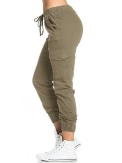 Elastic Drawstring Waist Solid Color Casual Pants For Women -Zanzea Shop a75456d1 7d77 4be7 ab69 842ad81e4f0b