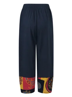 Vintage Print Patchwork Elastic Waist Pockets Plus Size Pants 12 Vintage Print Patchwork Elastic Waist Pockets Plus Size Pants -Zanzea Shop a7ba0b51 122b 468e 8736 194a09a06579