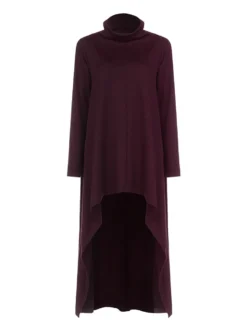 Waterfall Front Irregular Plus Size Long Sleeve Plus Size Hoodie Dress -Zanzea Shop a9d92d3e bb48 4695 8139 4244aeb0e18b