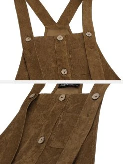 Solid Color Button Pocket Sleeveless Casual Corduroy Jumpsuit For Women 13 Solid Color Button Pocket Sleeveless Casual Corduroy Jumpsuit For Women -Zanzea Shop a9f98e04 e555 47b6 91a5 4635eb53167e