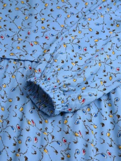 Women Ethnic Floral Print Patchwork Puff Long Sleeves O-neck Dress -Zanzea Shop ab9a85e1 a062 42ac 8c56 f5db4296e04c