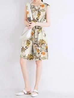 Random Flower Print Pocket Sleeveless Belt Wide Leg Romper 14 Random Flower Print Pocket Sleeveless Belt Wide Leg Romper -Zanzea Shop ae5c8656 cb38 4b99 9bda 271a85d0181e
